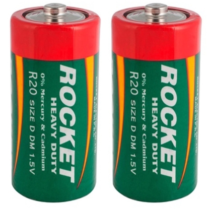 Picture of Rocket R20-2AA (D) Cellophane Pack 2pcs