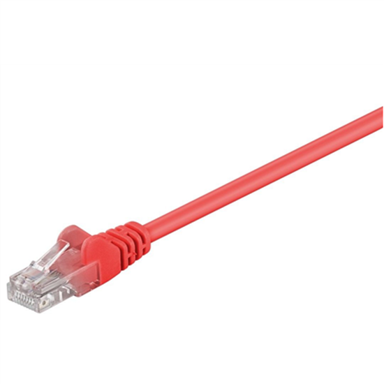 Изображение Goobay | CAT 5e patch cable, U/UTP | 68369 | Red