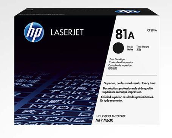 Изображение HP Toner CF 281 A black No. 81 A