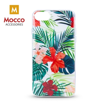 Picture of Mocco Spring Case Silicone Back Case for Samsung A605 Galaxy A6 Plus (2018) / A9 Star Lite (Red Lilly)