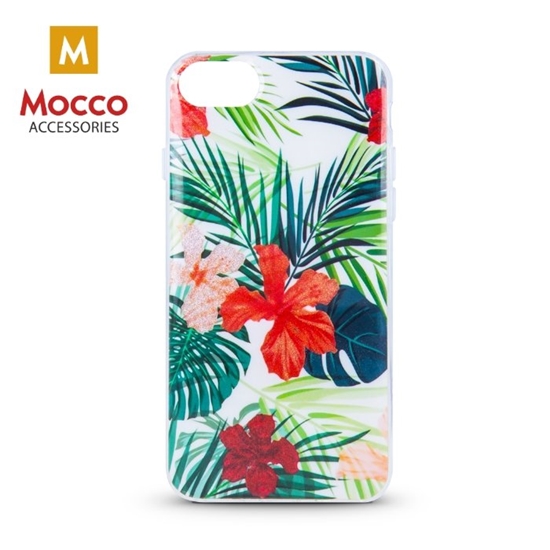Picture of Mocco Spring Case Silicone Back Case for Samsung G950 Galaxy S8 (Red Lilly)