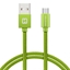 Picture of Swissten Textile Quick Charge Universal Micro USB Data and Charging Cable 0.2m