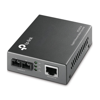 Attēls no TP-LINK MC200CM network media converter 1000 Mbit/s 850 nm Multi-mode Black