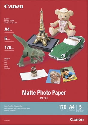 Изображение Canon MP-101 A 4, 5 Sheets matte, 170 g