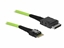 Attēls no Delock Cable OCuLink PCIe SFF-8611 to Slim SAS SFF-8654 1 m