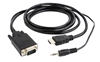 Picture of Gembird A-HDMI-VGA-03-6 video cable adapter 1.8 m HDMI Type A (Standard) VGA (D-Sub) + 3.5mm Black