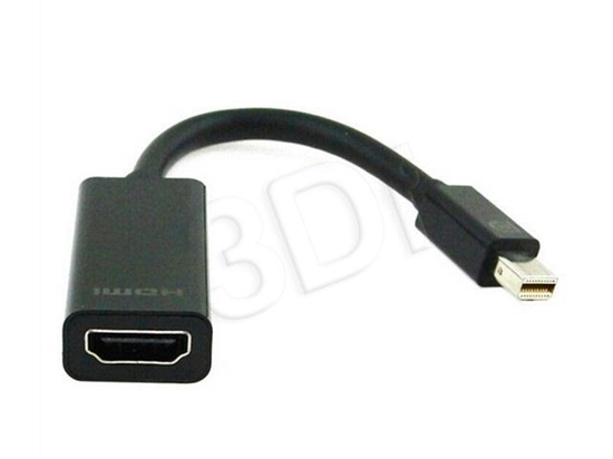 Picture of Gembird A-MDPM-HDMIF-02 video cable adapter Mini DisplayPort HDMI Type A (Standard) Black