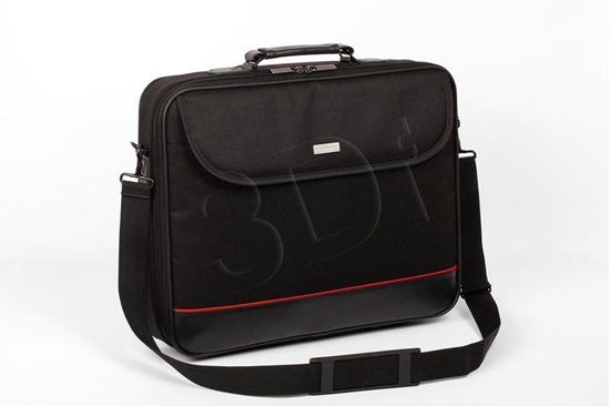 Изображение Modecom MARK 17" notebook case 43.2 cm (17") Messenger case Black