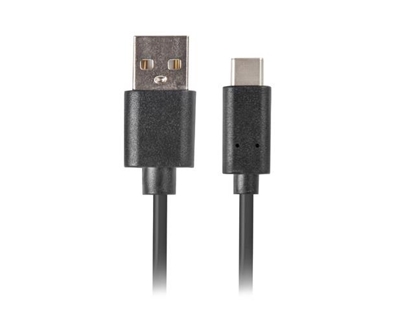 Picture of Lanberg CA-USBO-10CU-0005-BK USB cable 0.5 m USB 2.0 USB A USB C Black