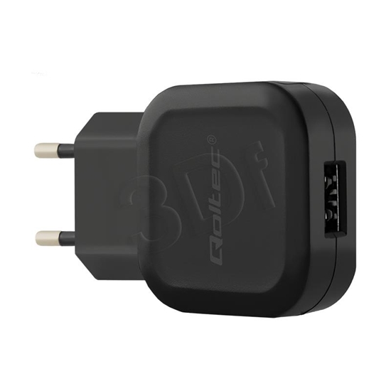 Изображение Qoltec 50180 Charger 12W | 5V | 2.4A | USB