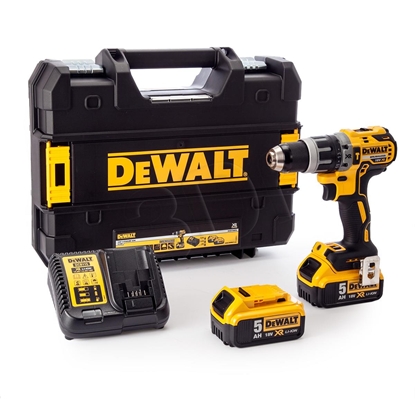 Attēls no DeWALT DCD796P2-QW drill Keyless Black,Yellow 1.8 kg