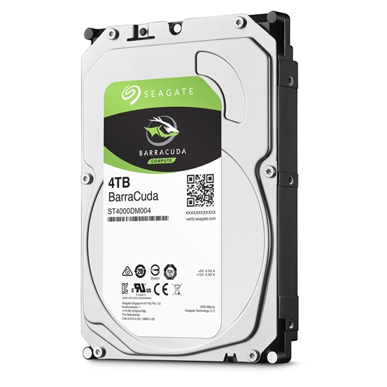 Изображение Seagate Barracuda ST4000DM004 internal hard drive 3.5" 4 TB Serial ATA III