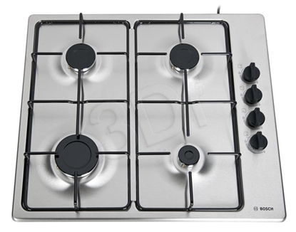 Picture of Bosch PBP6B5B80 hob Stainless steel built-in Gas 4 zone(s)