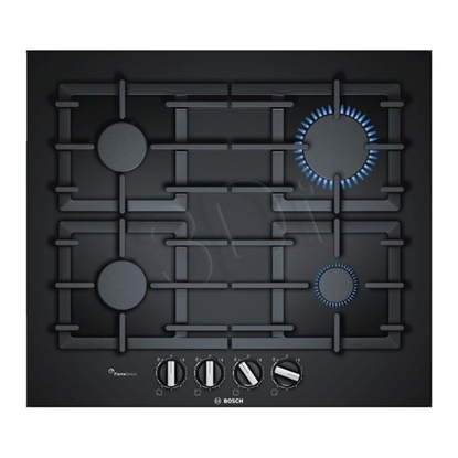 Изображение Bosch Serie 6 PPP6A6B90 hob Black Built-in Gas 4 zone(s)