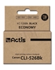 Picture of Actis KC-526Bk Ink Cartridge (replacement for Canon CLI-526BK; Standard; 10 ml; black)