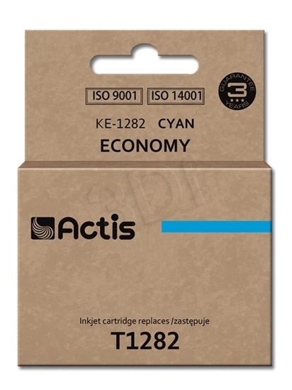 Picture of Actis KE-1282 ink (replacement for Epson T1282; Standard; 13 ml; cyan)