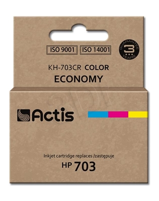 Attēls no Actis KH-703CR ink (replacement for HP 703 CD888AE; Standard; 12 ml; color)