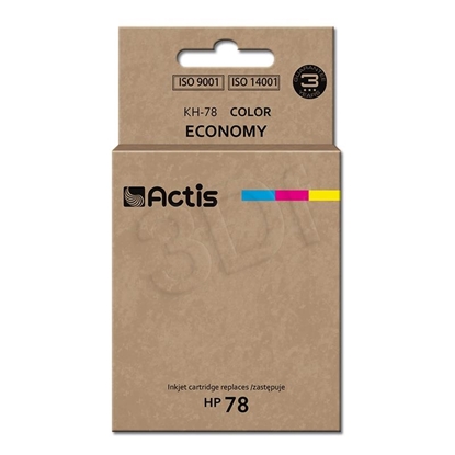 Attēls no Actis KH-78 ink (replacement for HP 78 C6578D; Standard; 47 ml; color)