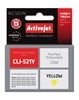 Изображение Activejet ACC-521YN Ink cartridge (replacement for Canon CLI-521Y; Supreme; 10 ml; yellow)