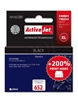 Picture of Activejet AH-652BR ink (replacement for HP 652 F6V25AE; Premium; 20 ml; black)