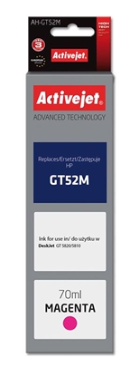 Picture of Activejet AH-GT52M ink (replacement for HP GT-52M M0H55AE; Supreme; 70 ml; magenta)