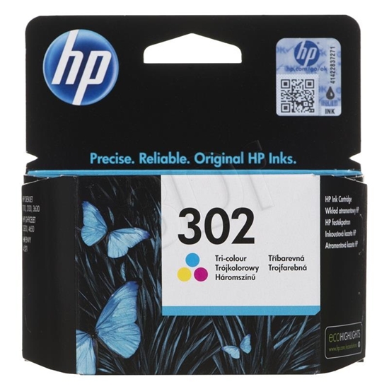 Picture of HP 302 Tri-color Original Ink Cartridge