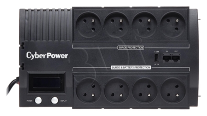 Picture of CyberPower BR700ELCD-FR uninterruptible power supply (UPS) Line-Interactive 0.7 kVA 420 W 8 AC outlet(s)