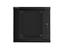 Attēls no Lanberg wall-mounted installation rack cabinet 19'' 9U 600x600mm black (glass door)