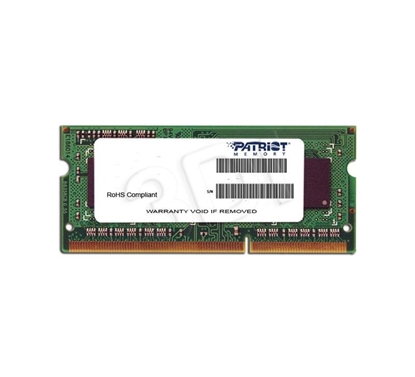 Изображение Patriot Memory 8GB PC3-12800 memory module 1 x 8 GB DDR3 1600 MHz