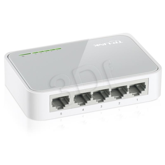 Picture of TP-Link TL-SF1005D Managed Fast Ethernet (10/100) White