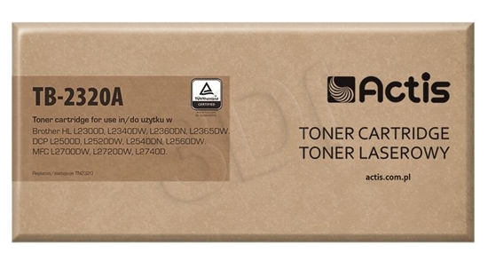 Picture of Actis TB-2320A Toner (replacement for Brother TN-2320, TN2320; Standard; 2600 pages; black)