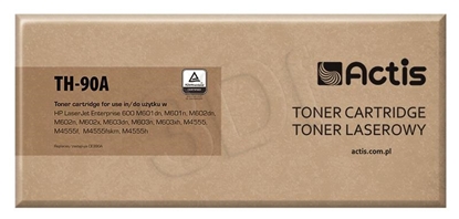 Attēls no Actis TH-90A toner (replacement for HP 90A CE390A, Standard; 10000 pages; black)