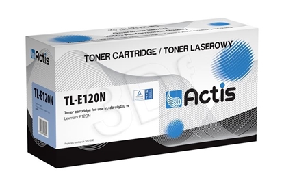 Attēls no Actis TL-E120A toner (replacement for Lexmark 12016SE; Standard; 2000 pages; black)