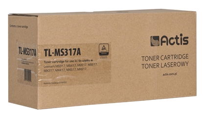 Attēls no Actis TL-MS317A toner (replacement for Lexmark 51B2000; Standard; 2500 pages; black)