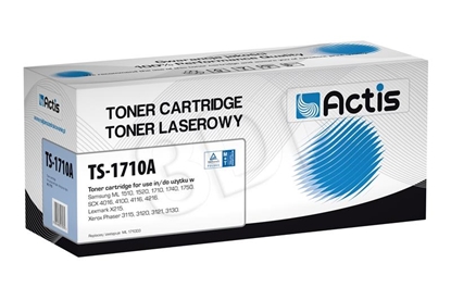 Attēls no Actis TS-1710A Toner (replacement for Samsung ML-1710D3; Standard; 3000 pages; black)