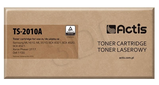 Picture of Actis TS-2010A toner (replacement for Samsung ML-1610D2/ML-2010D3; Standard; 3000 pages; black)