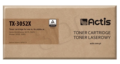 Attēls no Actis TX-3052X toner (replacement for Xerox 106R02778; Standard; 3000 pages; black)