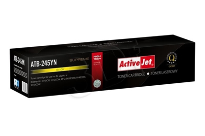 Attēls no Activejet ATB-245YN Toner cartridge (replacement for Brother TN-245Y; Supreme; 2200 pages; yellow)