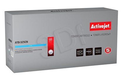 Attēls no Activejet ATB-325CN Toner cartridge (replacement for Brother TN-325C; Supreme; 3500 pages; cyan)