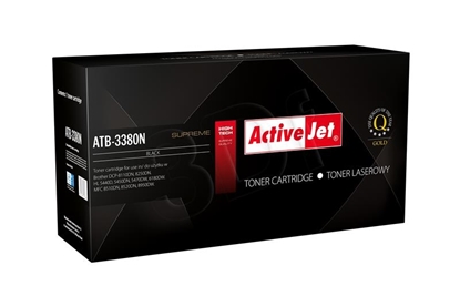 Изображение Activejet ATB-3380N Toner cartridge (replacement for Brother TN-3380; Supreme; 8000 pages; black)