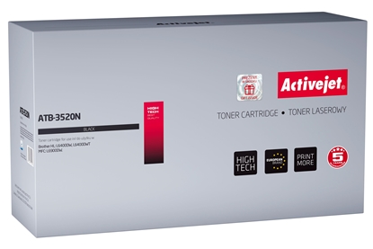 Attēls no Activejet ATB-3520N Toner (replacement for Brother TN-3520; Supreme; 20000 pages; black)