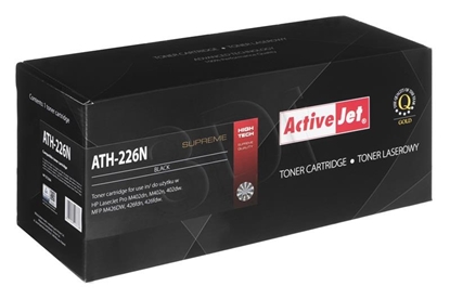 Picture of Activejet ATH-226N Toner Cartridge (replacement for HP 226A CF226A; Supreme; 3100 pages; black)