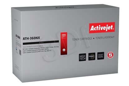 Attēls no Activejet ATH-360NX toner (replacement for HP 508X CF360X; Supreme; 12500 pages; black)