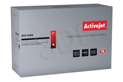 Изображение Activejet ATH-42N toner (replacement for HP 42A Q5942A; Supreme; 10000 pages; black)