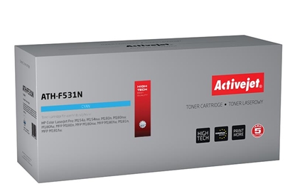 Picture of Activejet ATH-F531N toner (replacement for HP 205A CF531A; Supreme; 900 pages; cyan)