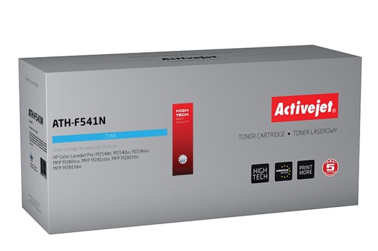 Изображение Activejet ATH-F541N toner (replacement for HP 203A CF541A; Supreme; 1300 pages; cyan)