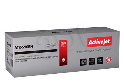 Attēls no Activejet ATK-590BN Toner (replacement for Kyocera TK-590BK; Supreme; 7000 pages; black)