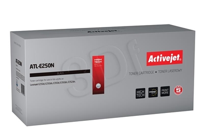 Picture of Activejet ATL-E250N toner (replacement for Lexmark E250A11E; Supreme; 3500 pages; black)