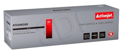 Attēls no Activejet ATO-B401NX toner (replacement for OKI 44992402; Supreme; 2500 pages; black)