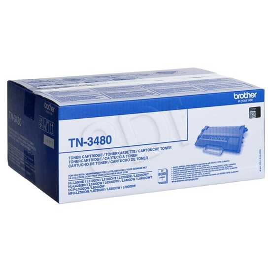 Picture of Brother TN-3480 toner cartridge 1 pc(s) Original Black